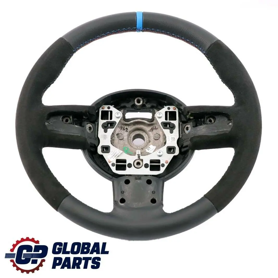 Alcantara Leather Sport Steering Wheel 3 Spoke to Mini Cooper R56 R60 NEW Black / with Part number 6794624 Mini Cooper R56 R60 NEW Black / Alcantara Leather Sport Steering Wheel 3 Spoke - SKU 6794624-4 - Part number 6794624