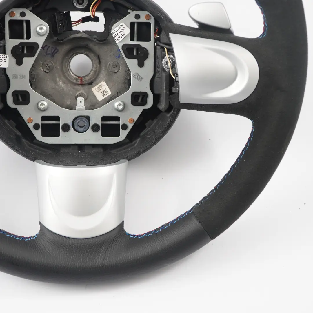Mini Cooper R56 NEW Black Leather / Alcantara Sport Steering Wheel Padle Shift - SKU 6794625-5 - Part number 6794625