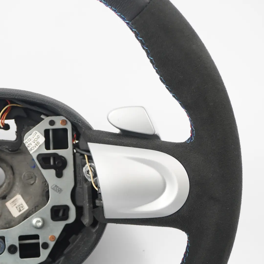 Mini Cooper One R55 R56 R60 R61 Nuova Pelle Nera/Alcantara Volante Sportivo Leve - SKU 6794625-5 - Numero di parte 6794625