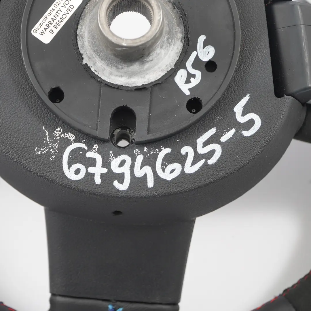 Nuova Pelle Nera/Alcantara Volante Sportivo Leve per Mini Cooper One R55 R56 R60 R61 con numero di parte 6794625 Mini Cooper One R55 R56 R60 R61 Nuova Pelle Nera/Alcantara Volante Sportivo Leve - SKU 6794625-5 - Numero di parte 6794625