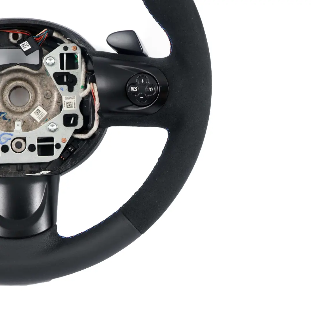 NEU Leder / Alcantara Sportlenkrad Schaltwippen für Mini Cooper One R55 R56 R60 R61 mit Teilenummer 6794625 Mini Cooper One R55 R56 R60 R61 NEU Leder / Alcantara Sportlenkrad Schaltwippen - SKU 6794625-6 - Teilenummer 6794625