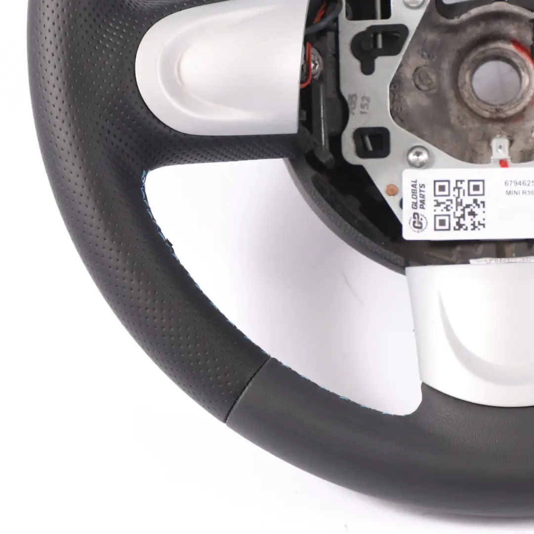 NUOVO Volante Sportivo in pelle Spostamento Paletta per Mini Cooper One R55 R56 R60 con numero di parte 6794625 Mini Cooper One R55 R56 R60 NUOVO Volante Sportivo in pelle Spostamento Paletta - SKU 6794625 - Numero di parte 6794625