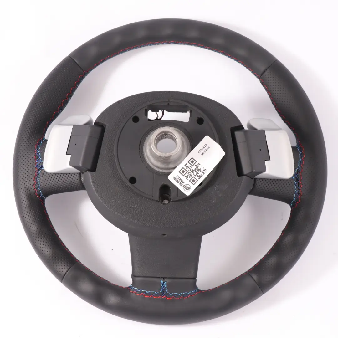 NUEVO Volante deportivo de cuero Cambio de Paleta para Mini Cooper One R55 R56 R60 con número de pieza 6794625 Mini Cooper One R55 R56 R60 NUEVO Volante deportivo de cuero Cambio de Paleta - SKU 6794625 - Número de pieza 6794625