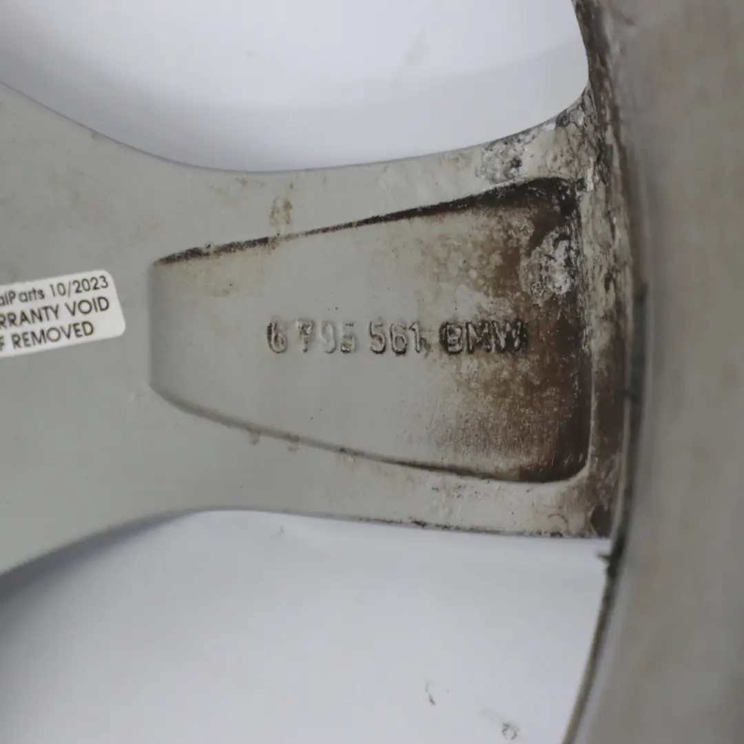 BMW E81 E82 E87 Silver Alloy Wheel Rim 17" Star Spoke 371 7J ET:47 - SKU 6795561-1 - Part number 6795561