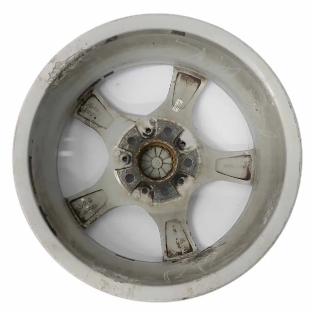 BMW E81 E82 E87 Silver Alloy Wheel Rim 17" Star Spoke 371 7J ET:47 - SKU 6795561-2 - Part number 6795561
