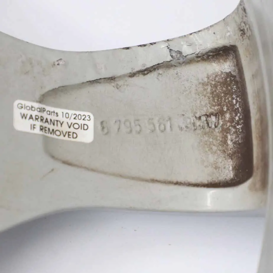 BMW E81 E82 E87 Silver Alloy Wheel Rim 17" Star Spoke 371 7J ET:47 - SKU 6795561-2 - Part number 6795561