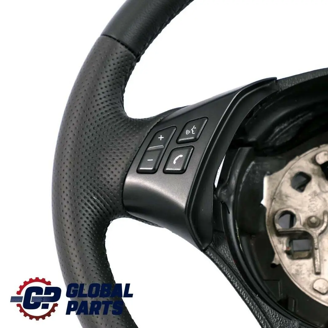 Nuovo Volante M-Sport Look In Pelle Nera Filetti Neri per BMW X1 E84 E90 E91 con numero di parte 6795568 BMW X1 E84 E90 E91 Nuovo Volante M-Sport Look In Pelle Nera Filetti Neri - SKU 6795568-2 - Numero di parte 6795568