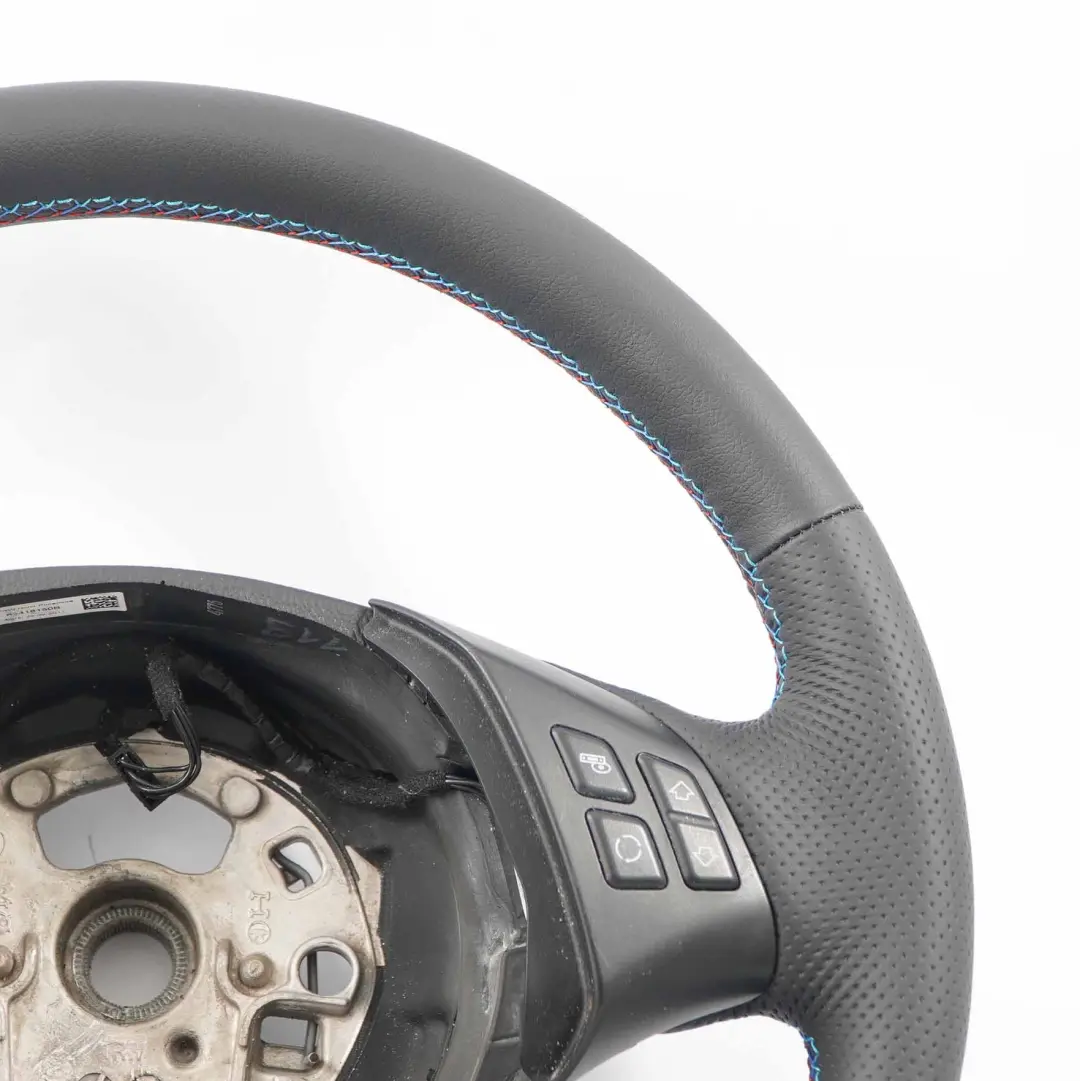 Leather Heated Steering Wheel Multifunction to BMW 3 Series E90 E91 NEW Black with Part number 6795569 BMW 3 Series E90 E91 NEW Black Leather Heated Steering Wheel Multifunction - SKU 6795569-1 - Part number 6795569