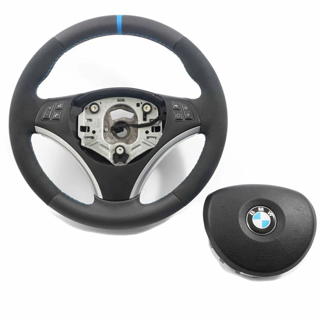 BMW E87 E90 Kierownica Sportowa Sport NOWA Skóra - SKU 6795570-12-SET - Numer Części 6795570