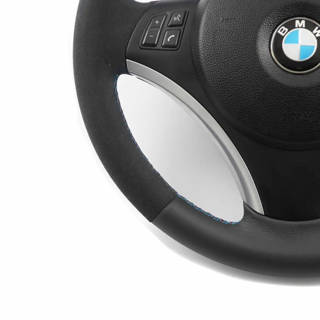  Volant BMW E81 E82 E87 E90 E91 E92 NOUVEAU Cuir / Alcantara M Sport Look - SKU 6795570-12-SET - Numéro de pièce 6795570