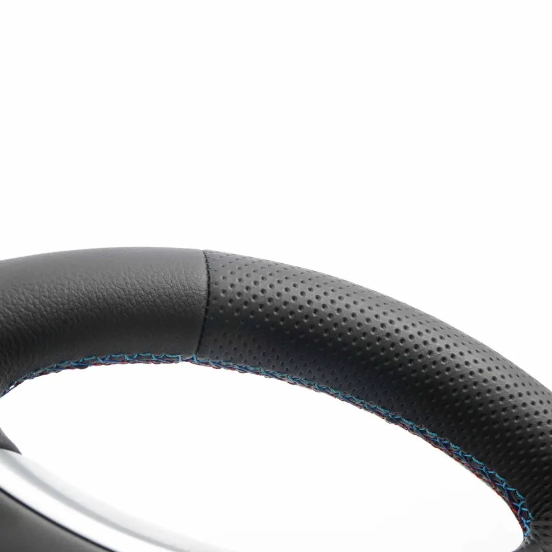 BMW E81 E87 E90 E91 E92 Volant avec NEUF Noir Cuir, M-Sport stylise Airbag - SKU 6795570-2-SET - Numéro de pièce 6795570