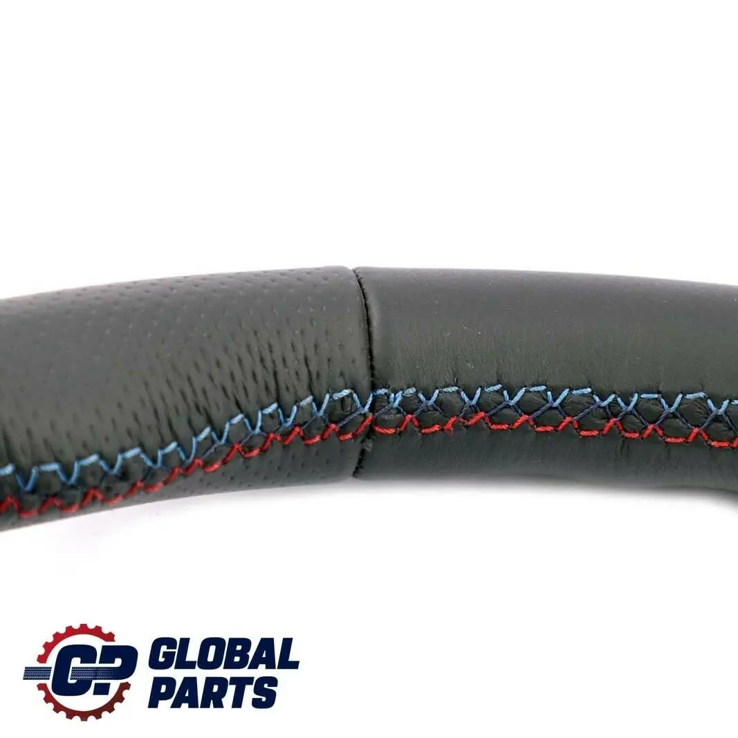 Nuevo Volante de Cuero Aparencia M Sport Tri Hillos para BMW E81 E82 E87 E90 E91 E92 con número de pieza 6795570 BMW E81 E82 E87 E90 E91 E92 Nuevo Volante de Cuero Aparencia M Sport Tri Hillos - SKU 6795570-2 - Número de pieza 6795570