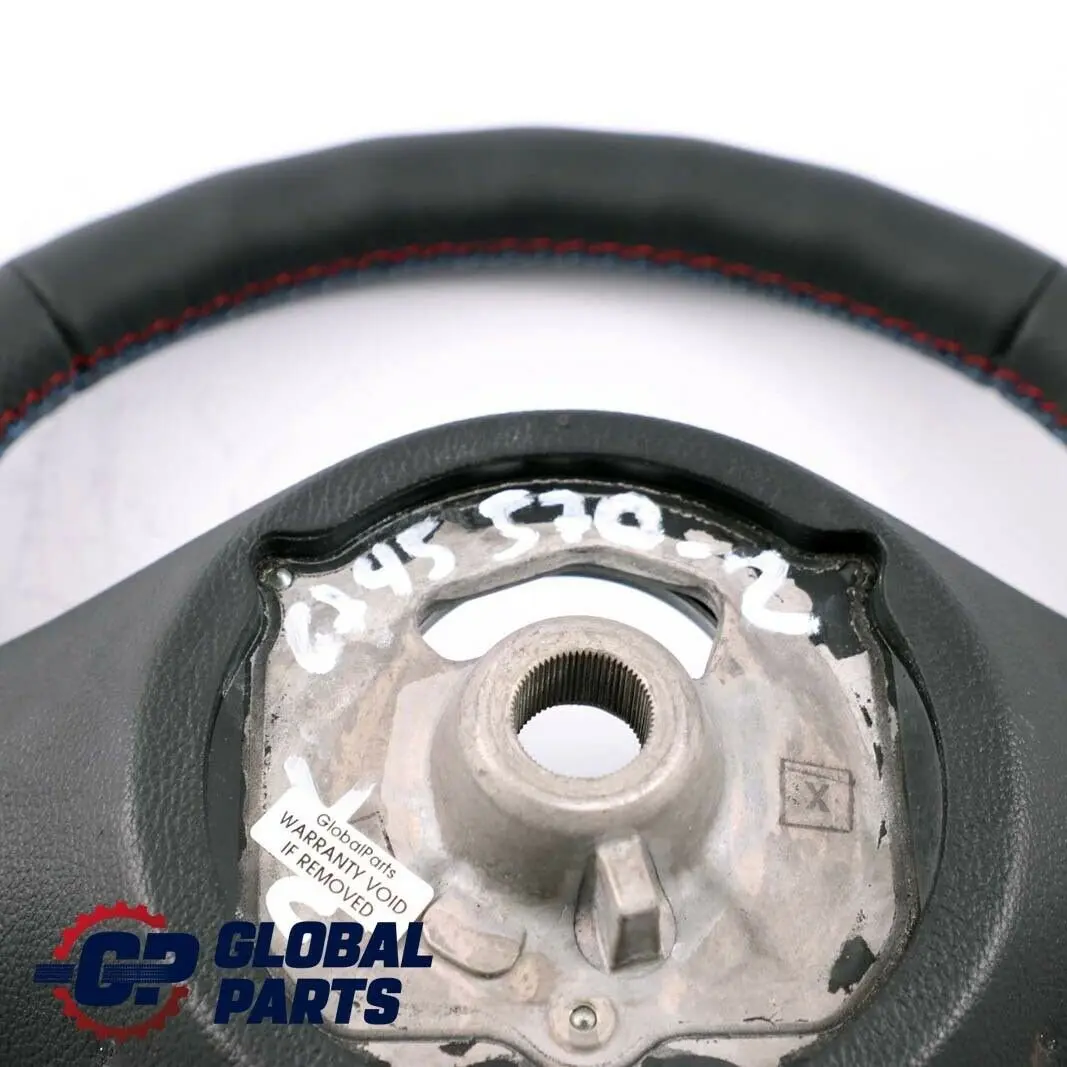 Nuevo Volante de Cuero Aparencia M Sport Tri Hillos para BMW E81 E82 E87 E90 E91 E92 con número de pieza 6795570 BMW E81 E82 E87 E90 E91 E92 Nuevo Volante de Cuero Aparencia M Sport Tri Hillos - SKU 6795570-2 - Número de pieza 6795570