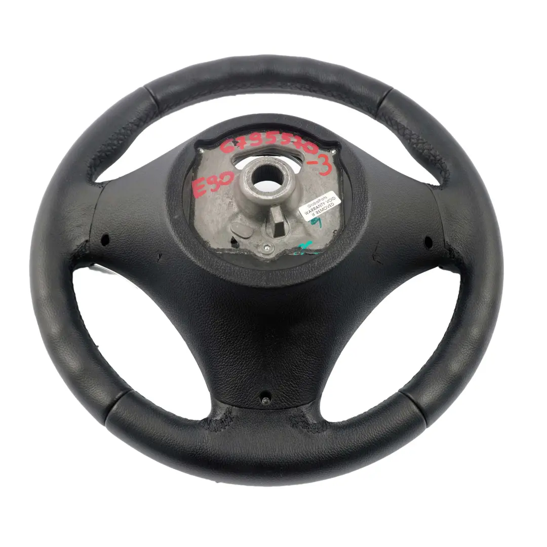 Cerchio del Volante in Pelle Sportivo Trim Cromato per BMW E81 E87 E90 E91 E92 con numero di parte 6795570 BMW E81 E87 E90 E91 E92 Cerchio del Volante in Pelle Sportivo Trim Cromato - SKU 6795570-3 - Numero di parte 6795570