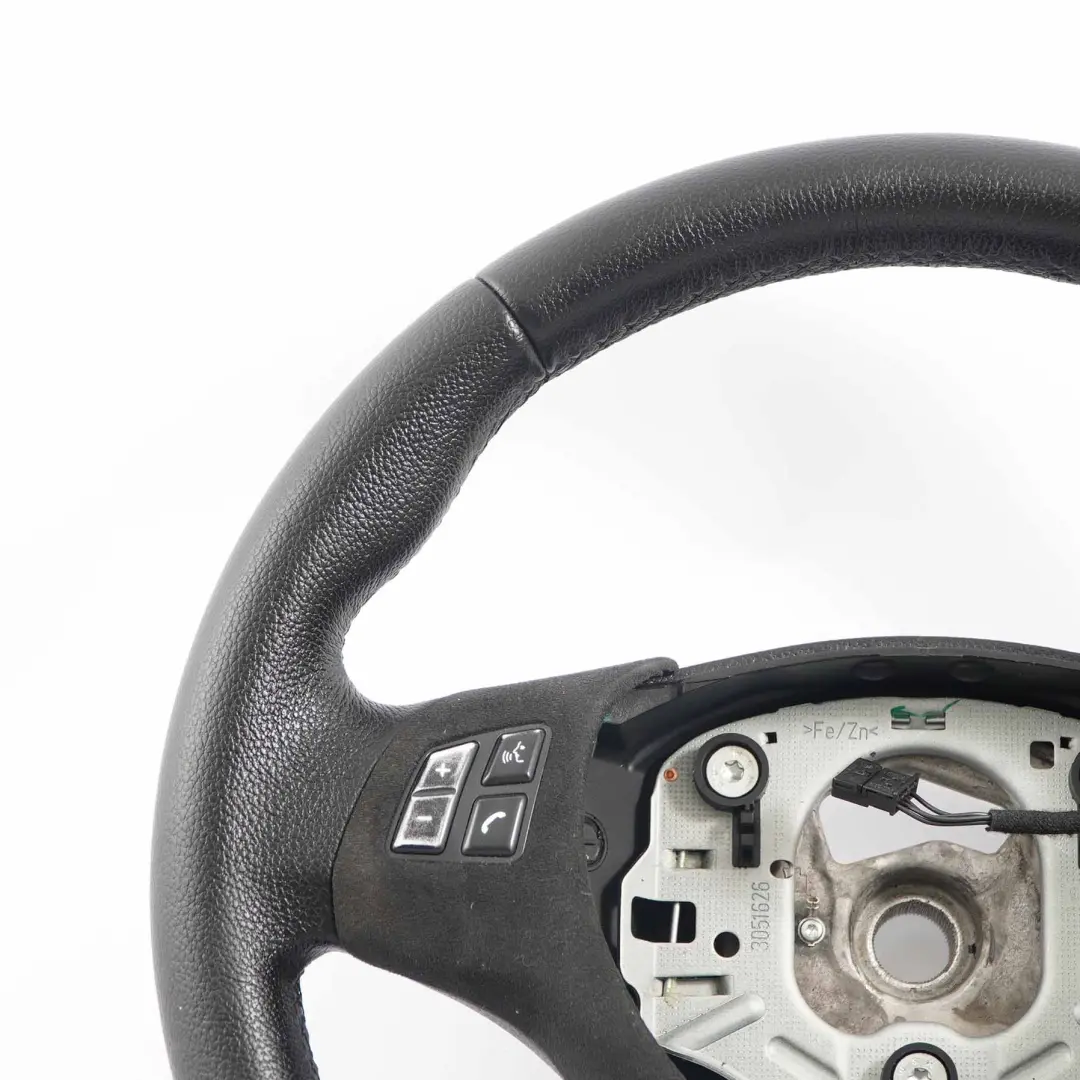 Schwarz Leder Sportlenkrad Multifunktion Schalter für BMW E81 E87 E90 E91 E92 Sport mit Teilenummer 6795570 BMW E81 E87 E90 E91 E92 Sport Schwarz Leder Sportlenkrad Multifunktion Schalter - SKU 6795570-4 - Teilenummer 6795570