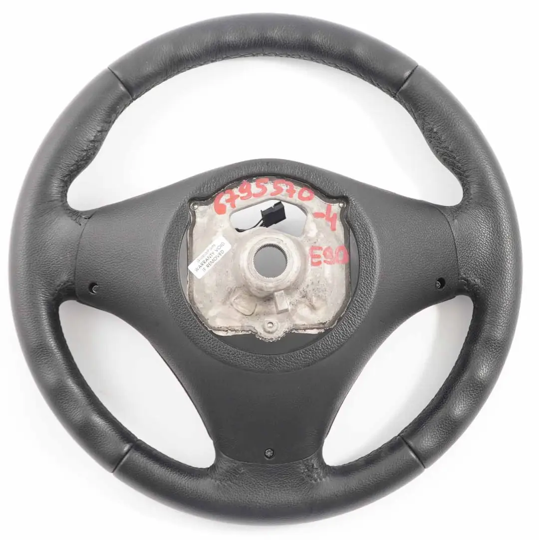 BMW E81 E82 E87 E88 E90 E91 E92 Sport Volant Noir Cuir Multifonction - SKU 6795570-4 - Numéro de pièce 6795570