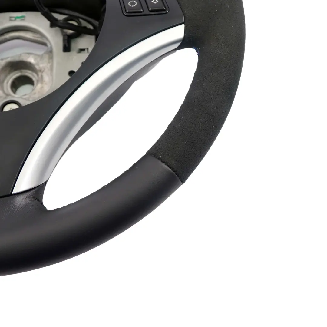  Steering Wheel BMW E81 E87 E90 E91 NEW Black Leather M-Sport Look Paddle Shift - SKU 6795572-1 - Part number 6795572