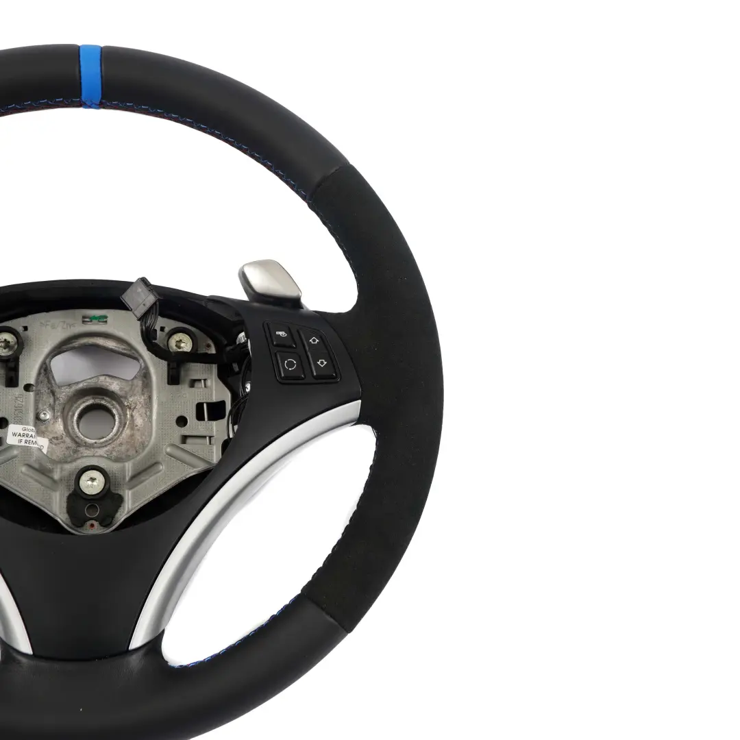  Volant BMW E81 E87 E90 E91 NOUVEAU Cuir Noir M-Sport Look Paddle Shift - SKU 6795572-1 - Numéro de pièce 6795572