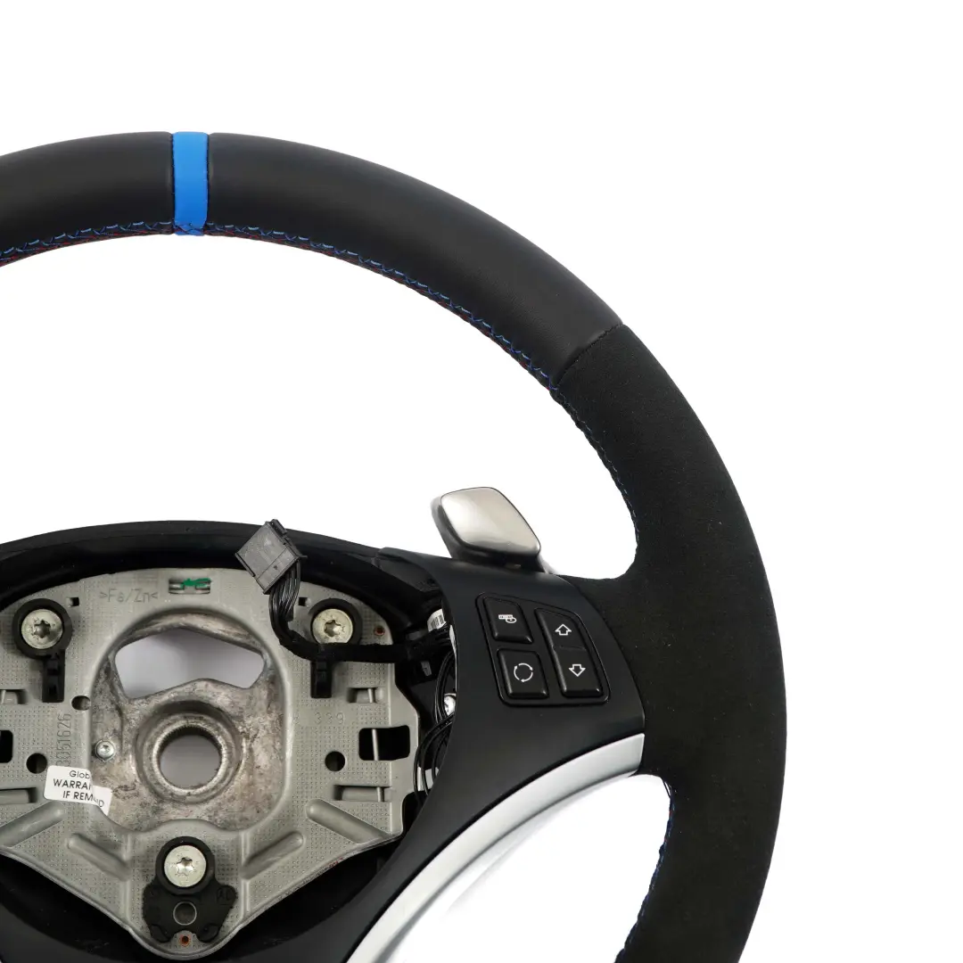 Steering Wheel BMW E81 E87 E90 E91 NEW Black Leather M-Sport Look Paddle Shift to with Part number 6795572 Steering Wheel BMW E81 E87 E90 E91 NEW Black Leather M-Sport Look Paddle Shift - SKU 6795572-1 - Part number 6795572