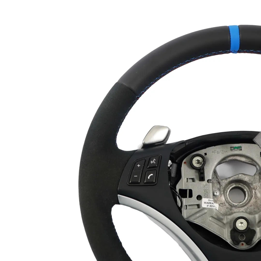 Volante BMW E81 E87 E90 E91 NUEVO Cuero Negro M-Sport Look Paddle Shift - SKU 6795572-1 - Número de pieza 6795572