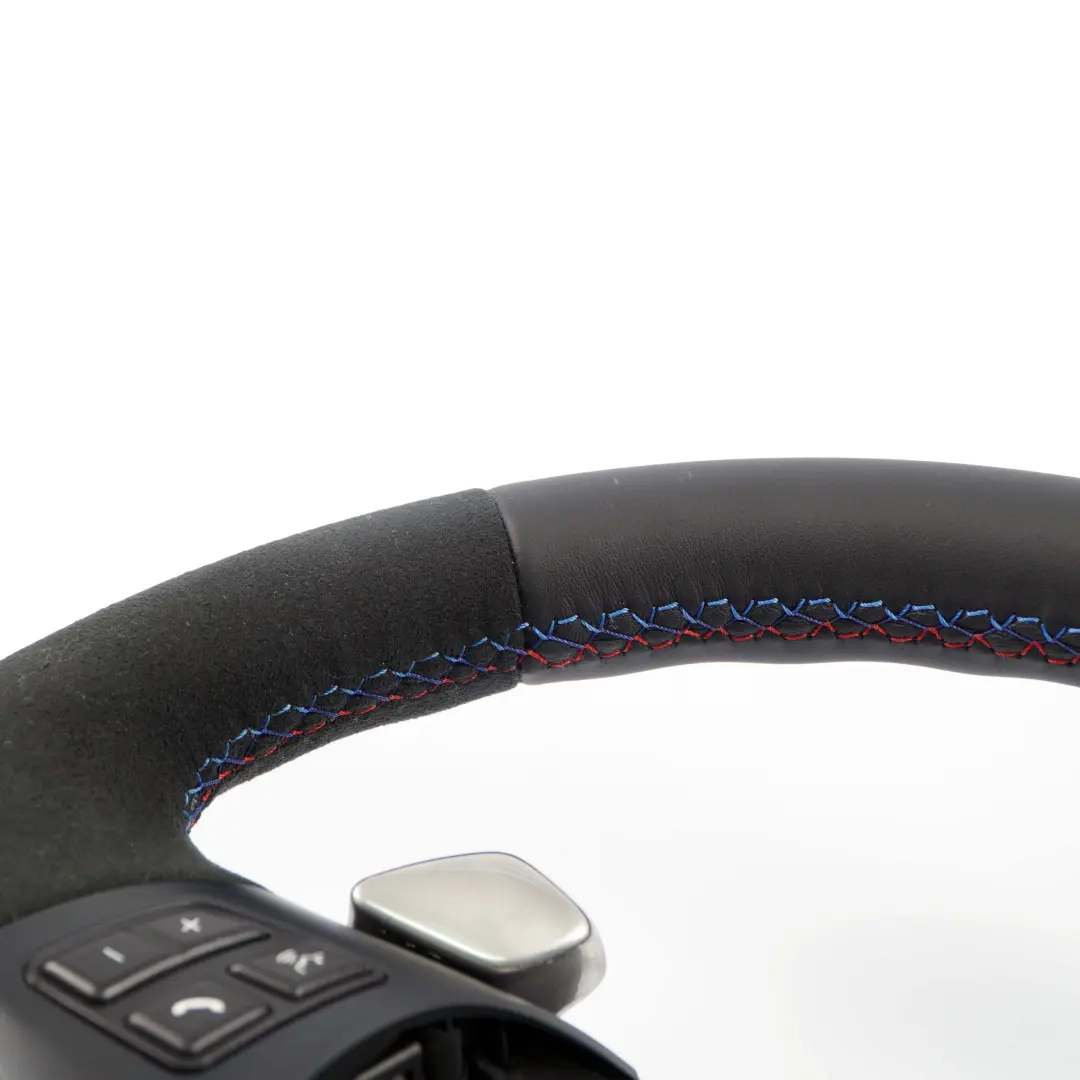  Volant BMW E81 E87 E90 E91 NOUVEAU Cuir Noir M-Sport Look Paddle Shift - SKU 6795572-1 - Numéro de pièce 6795572