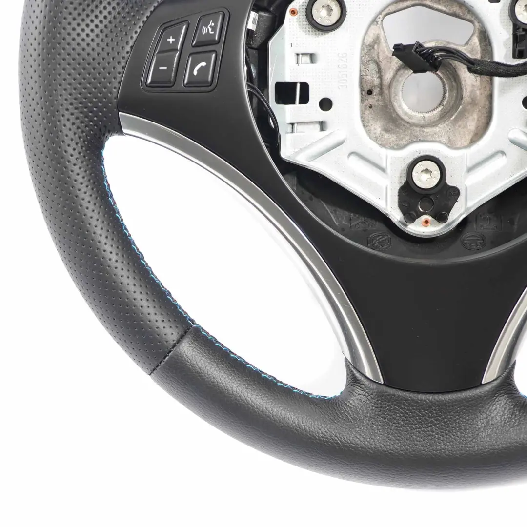 NUEVO Volante Cuero Negro Apariencia M-Sport Palanca Cambio para BMW E90 E91 E92 E93 con número de pieza 6795572 BMW E90 E91 E92 E93 NUEVO Volante Cuero Negro Apariencia M-Sport Palanca Cambio - SKU 6795572-4 - Número de pieza 6795572