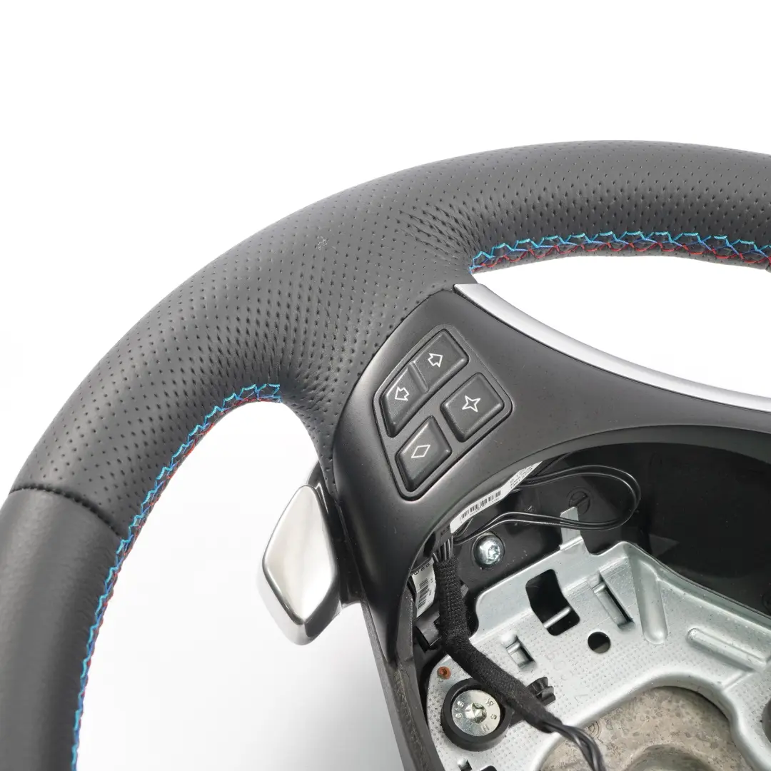 BMW E90 E91 E92 E93 NUEVO Volante Cuero Negro Apariencia M-Sport Palanca Cambio - SKU 6795572 - Número de pieza 6795572