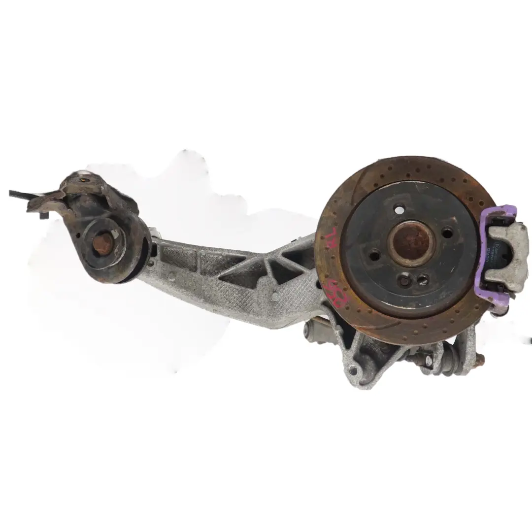 Trasero Izquierdo Pierna Suspension Perforado Freno Hub para Mini R55 R56 R57 R58 R59 con número de pieza 6795659 Mini R55 R56 R57 R58 R59 Trasero Izquierdo Pierna Suspension Perforado Freno Hub - SKU 6795659-3 - Número de pieza 6795659