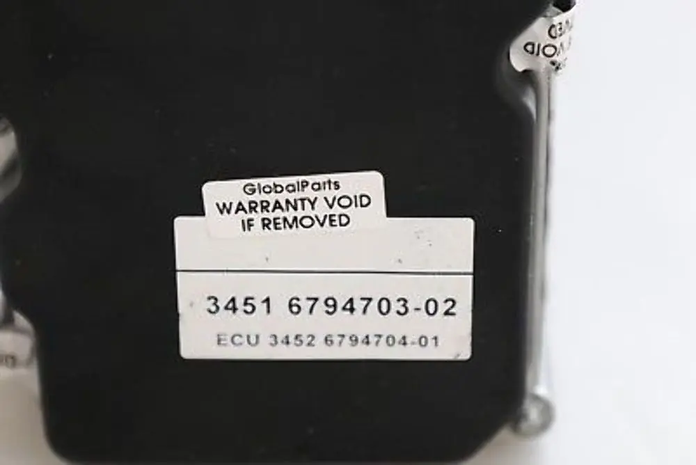 BMW Z4 E89 ABS DSC Module Braking Pump ECU Hydro Unit - SKU 6795705 - Part number 6795705