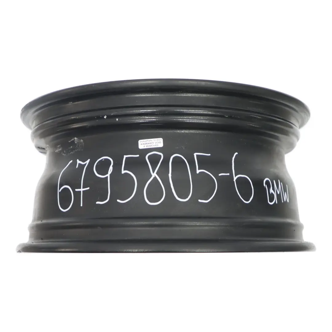 BMW E90 F30 Negro Llanta aleación izquierda 16 "Streamline 306 7J ET:31 - SKU 6795805-6 - Número de pieza 6795805