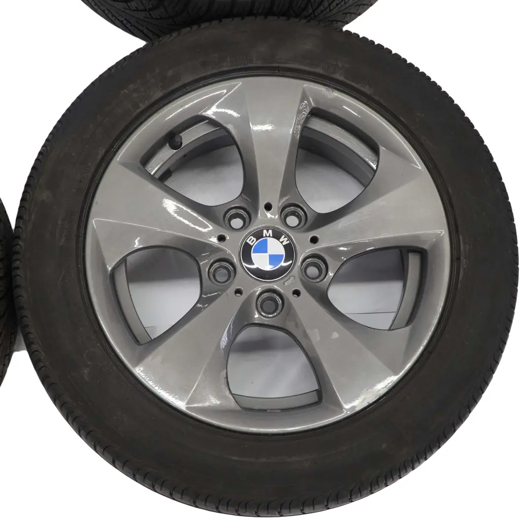 Komplettes 4x Alu Felge Alufelgen Reifen 16" Streamline 306 für BMW E90 E91 F30 F31 mit Teilenummer 6795805/6795806 SET BMW E90 E91 F30 F31 Komplettes 4x Alu Felge Alufelgen Reifen 16" Streamline 306 - SKU 6795805/6795806 SET - Teilenummer 6795805/6795806 SET