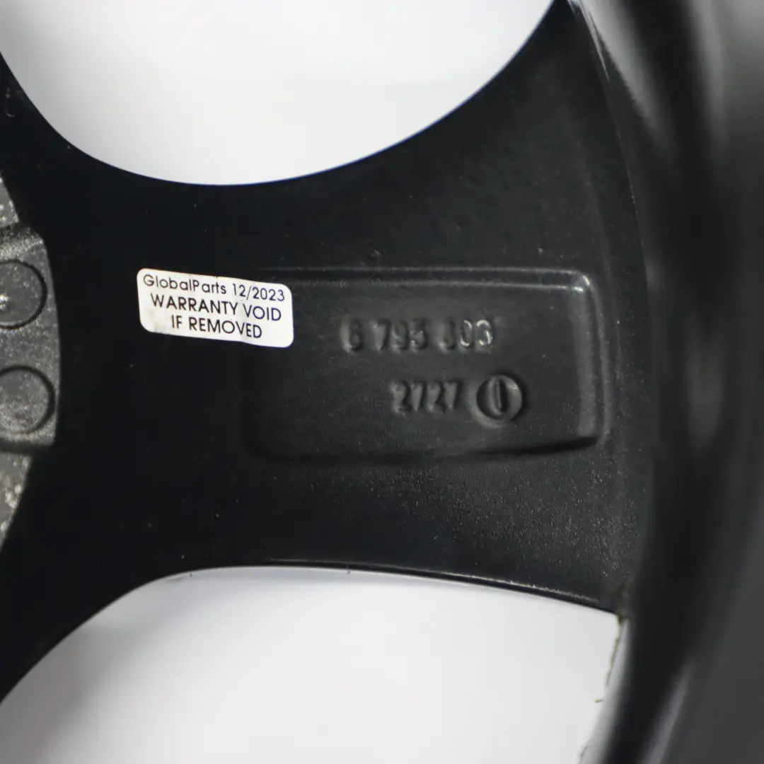 Schwarz Rechts Leicht metall felge 16" Streamline ET:31 7J für BMW E90 F30 mit Teilenummer 6795806 BMW E90 F30 Schwarz Rechts Leicht metall felge 16" Streamline ET:31 7J - SKU 6795806-6 - Teilenummer 6795806