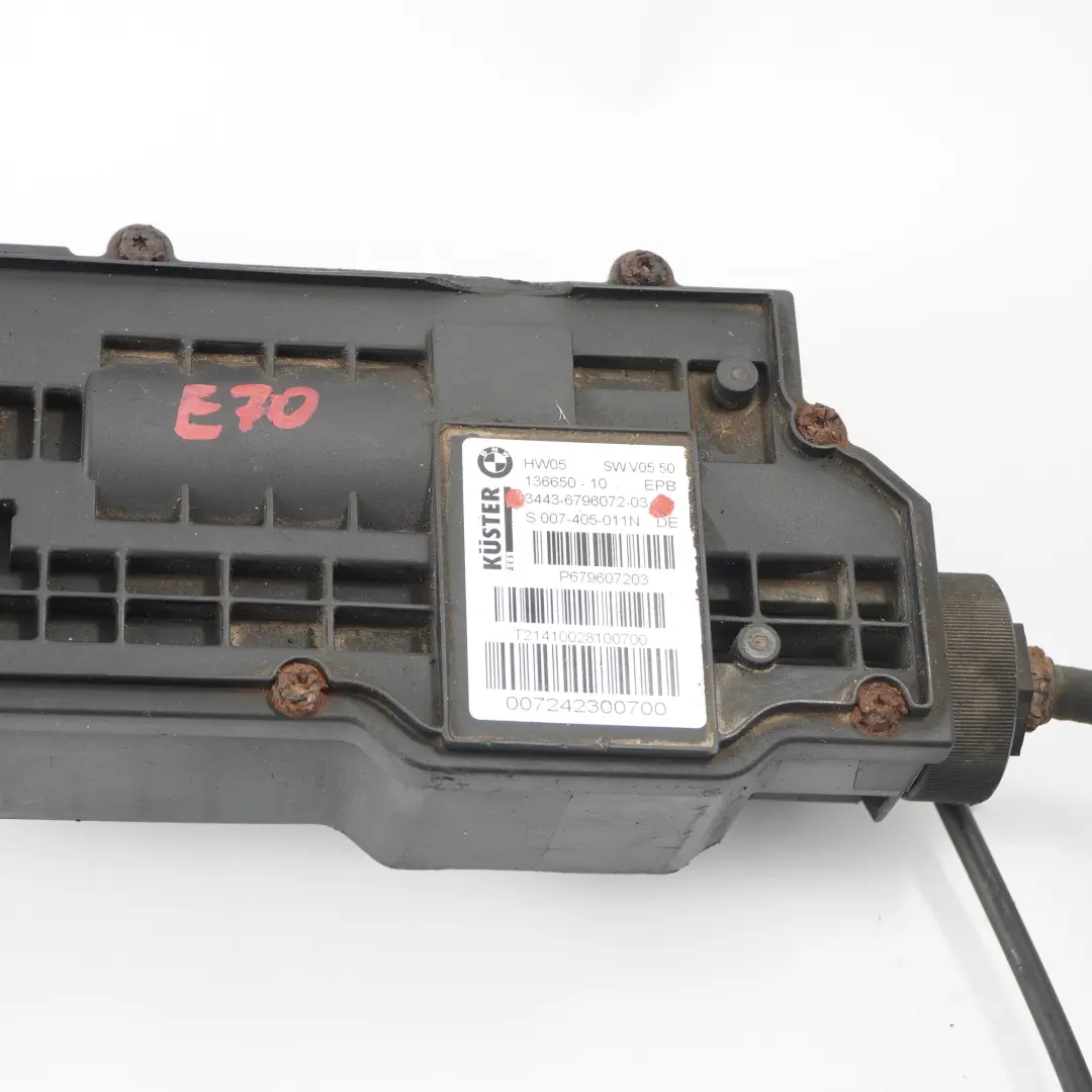 BMW E70 E71 Frein à main électronique Frein de parking Unité de contrôle - SKU 6796072 - Numéro de pièce 6796072