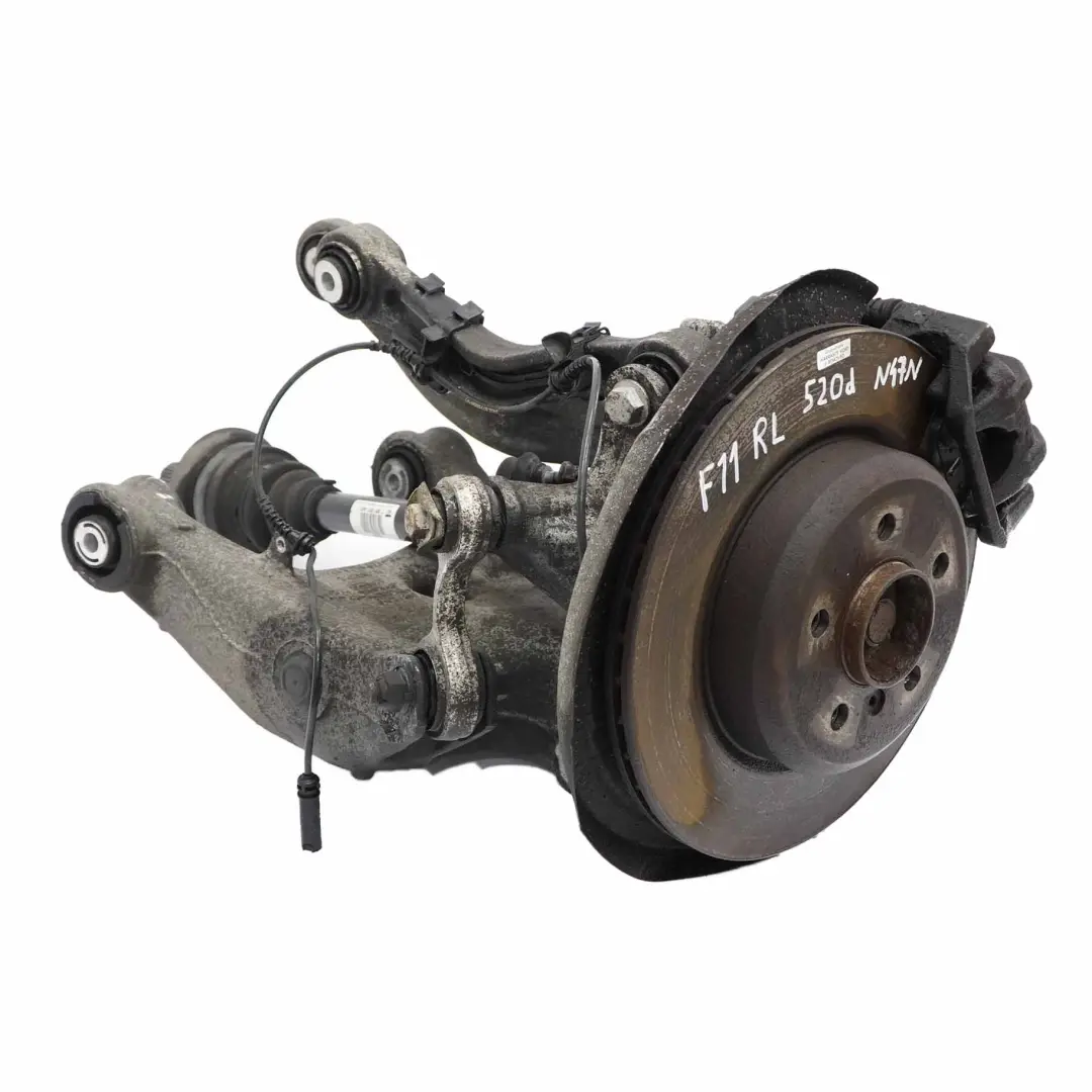 BMW F11 520 N47N Moyeu de Suspension Arriere Gauche Jambe Disque - SKU 6796099-2 - Numéro de pièce 6796099