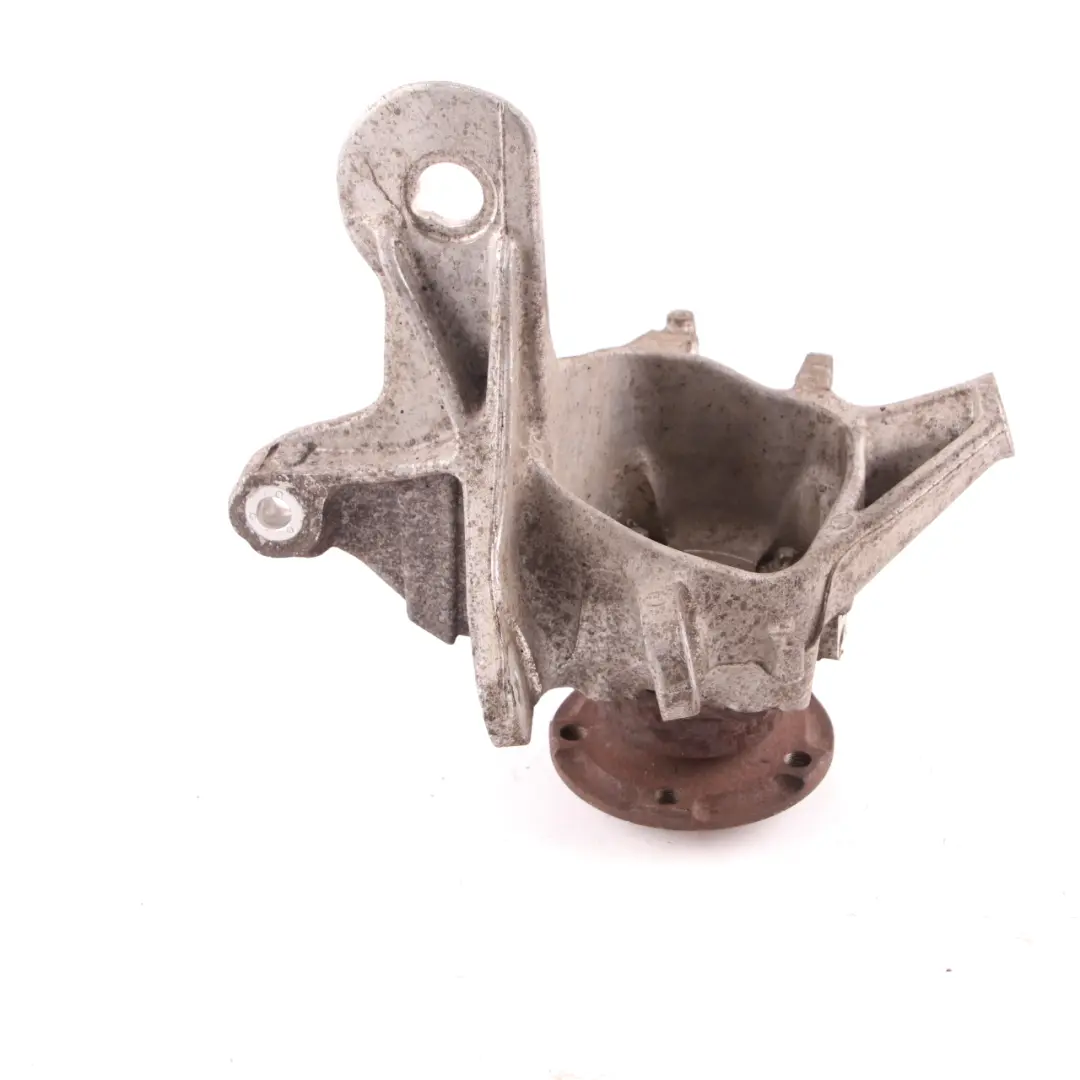 Carrier Rear Left N/S Axle Suspension Bracket Mount to BMW F11 Wheel with Part number 6796099 BMW F11 Wheel Carrier Rear Left N/S Axle Suspension Bracket Mount - SKU 6796099-3 - Part number 6796099