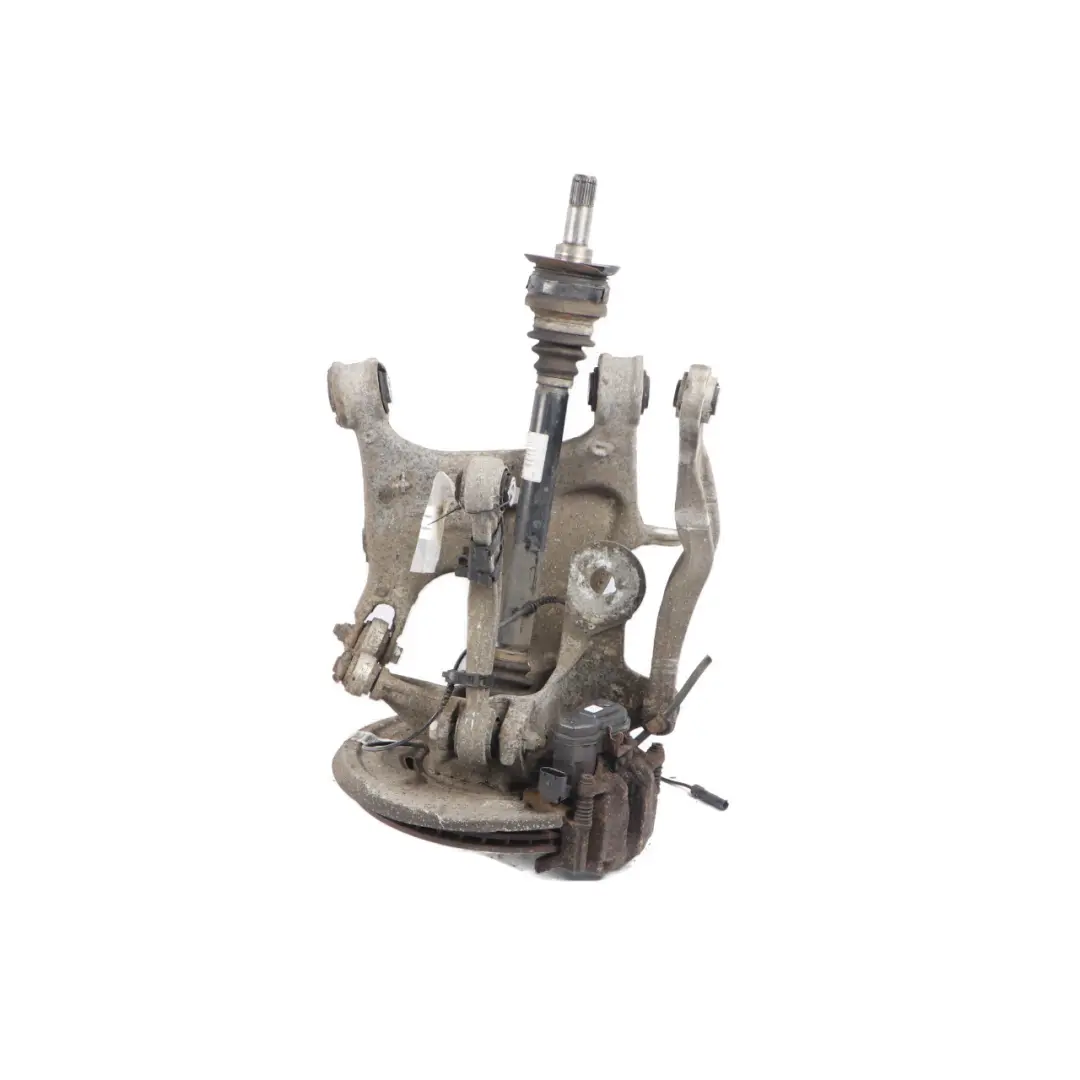 Left N/S Leg Suspension Axle Brake Disc Hub Set to BMW F11 535i Rear with Part number 6796099 BMW F11 535i Rear Left N/S Leg Suspension Axle Brake Disc Hub Set - SKU 6796099-5 - Part number 6796099