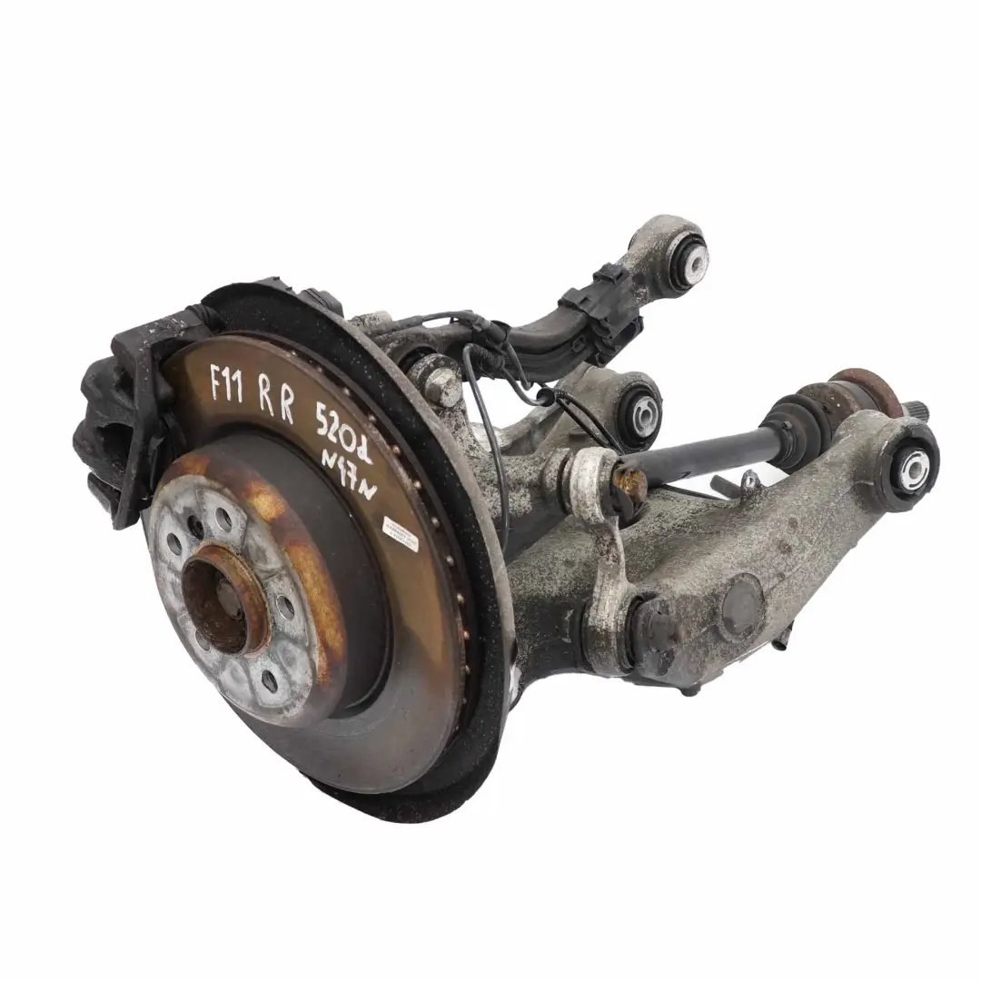 N47N Rear Right O/S Leg Suspension Axle Brake Disc Hub Set to BMW F11 Touring 520d with Part number 6796100 BMW F11 Touring 520d N47N Rear Right O/S Leg Suspension Axle Brake Disc Hub Set - SKU 6796100-2 - Part number 6796100