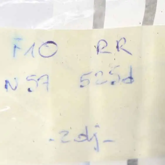 BMW F10 525d N57 Rear Right O/S Leg Suspension Axle Brake Disc Hub Set - SKU 6796100-3 - Part number 6796100