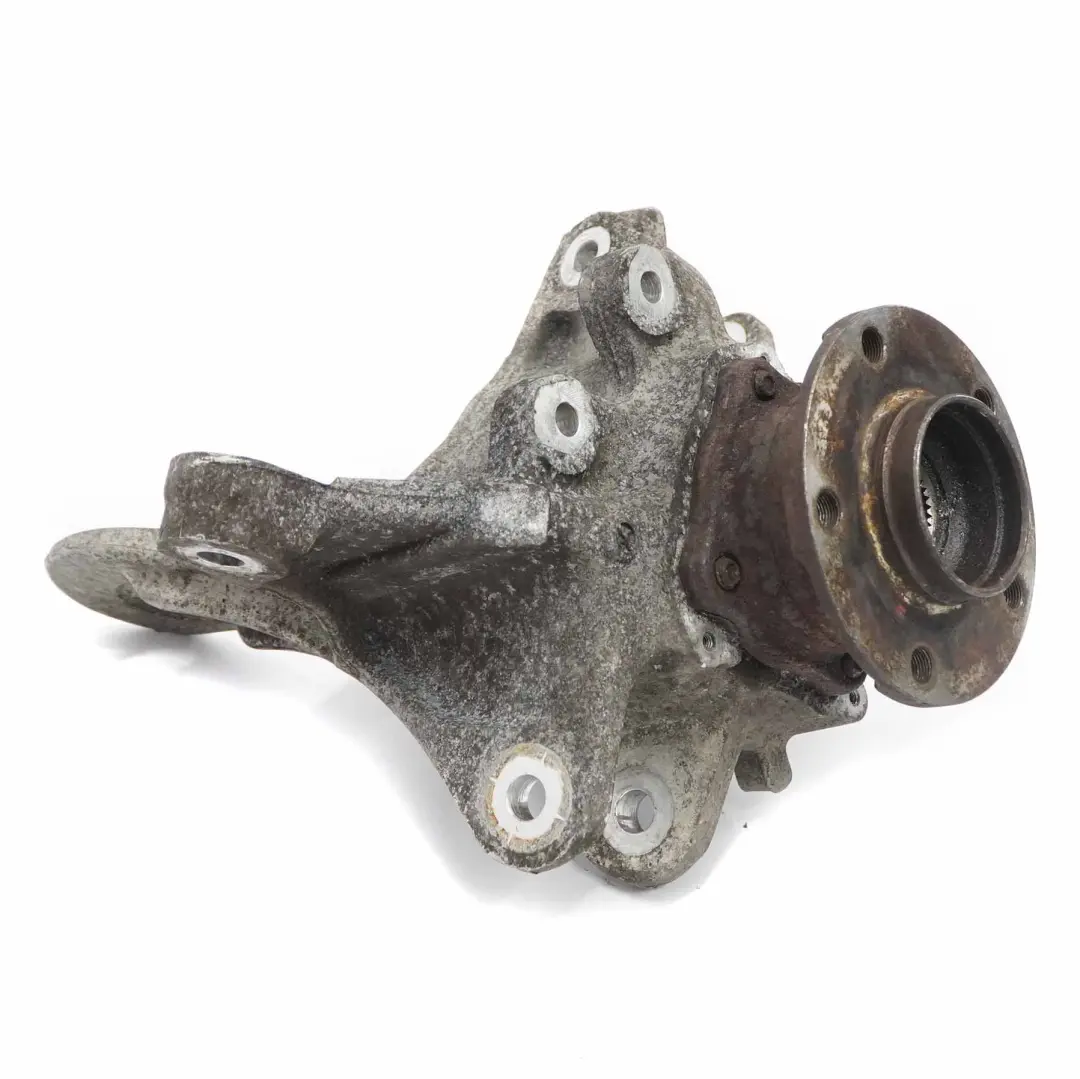 Carrier Rear Right O/S Axle Suspension Bracket Mount to BMW F11 Wheel with Part number 6796100 BMW F11 Wheel Carrier Rear Right O/S Axle Suspension Bracket Mount - SKU 6796100-4 - Part number 6796100