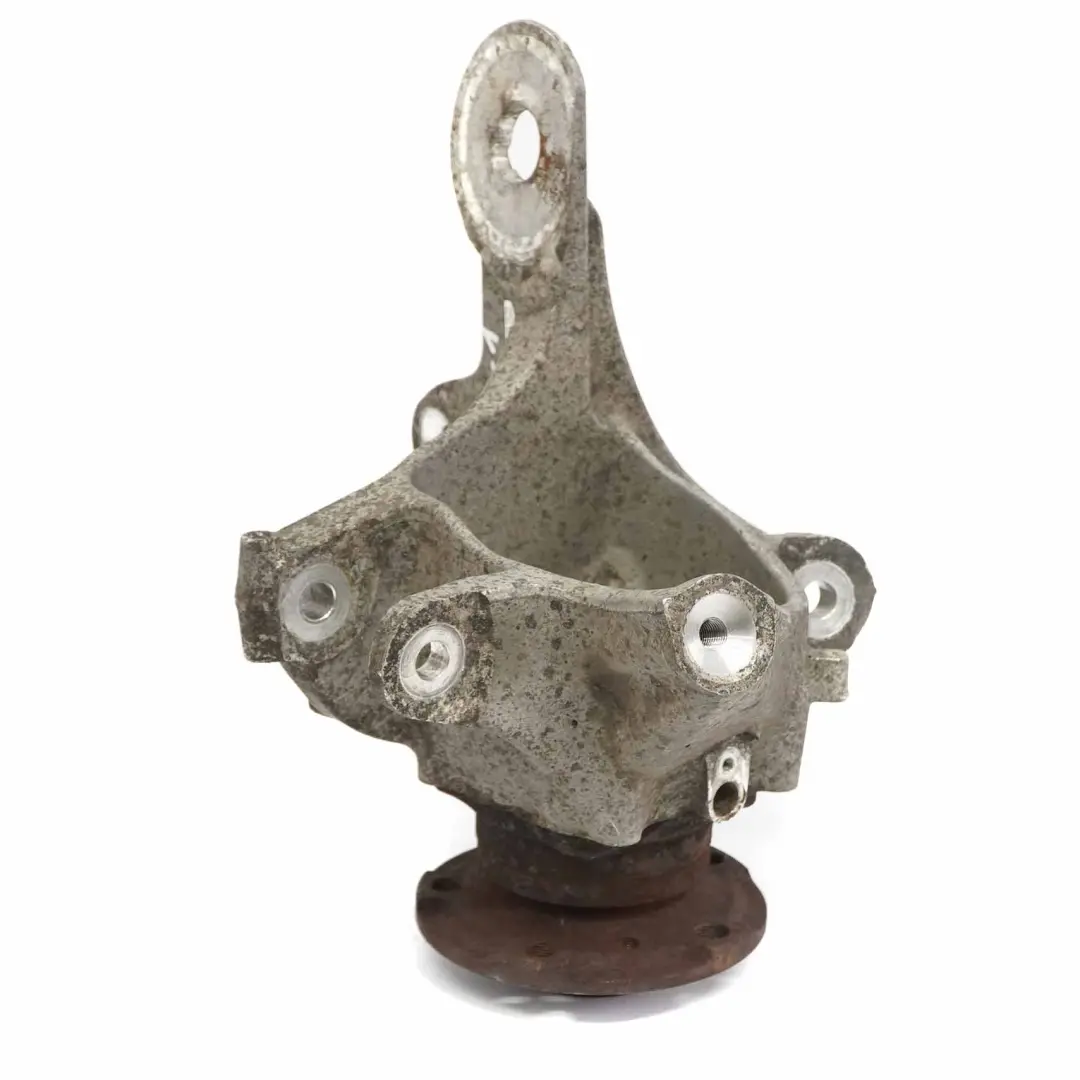 Carrier Rear Right O/S Axle Suspension Bracket Mount to BMW F11 Wheel with Part number 6796100 BMW F11 Wheel Carrier Rear Right O/S Axle Suspension Bracket Mount - SKU 6796100-4 - Part number 6796100