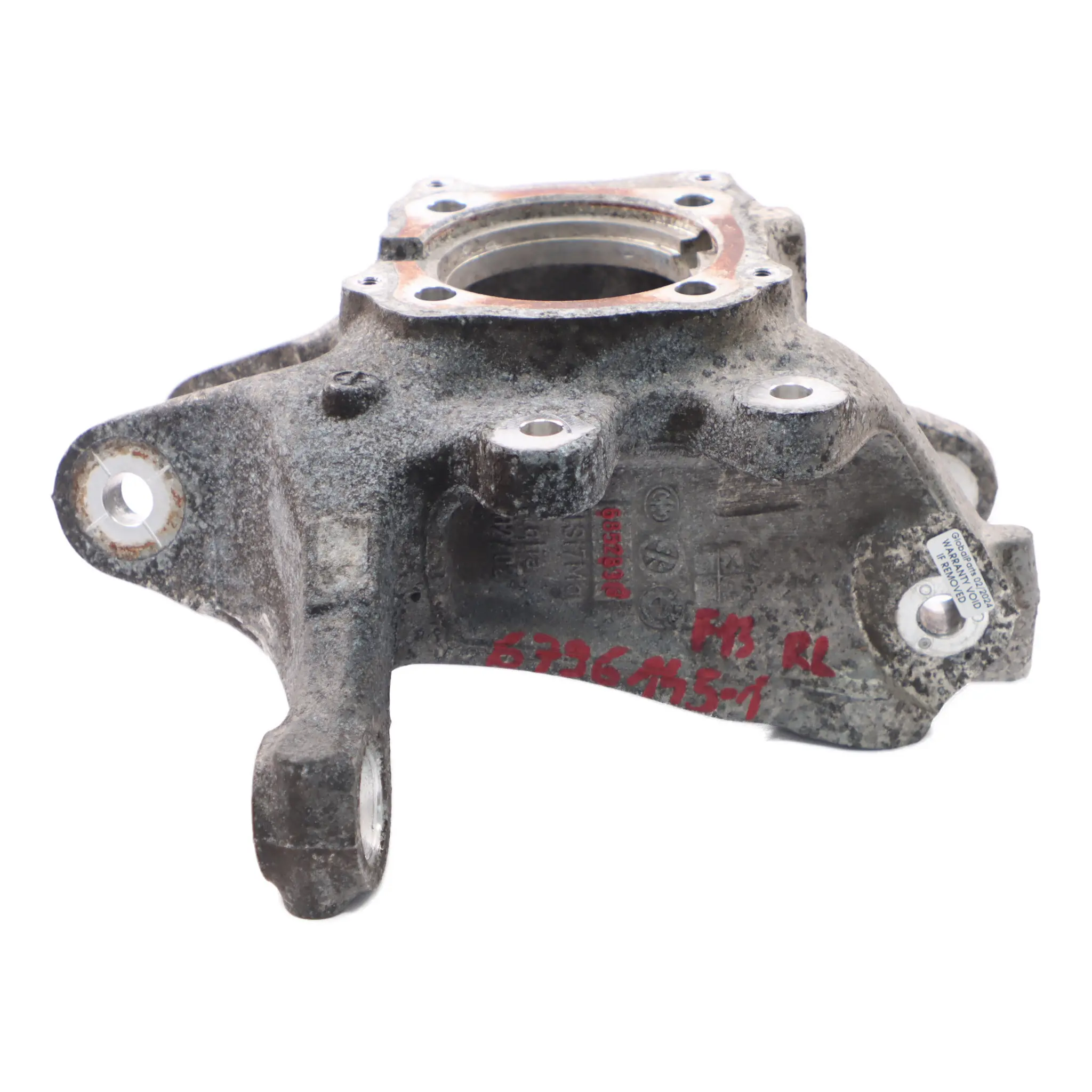 BMW F12 F13 Supporto ruota posteriore sinistro Cuscinetto sospensione 6796145