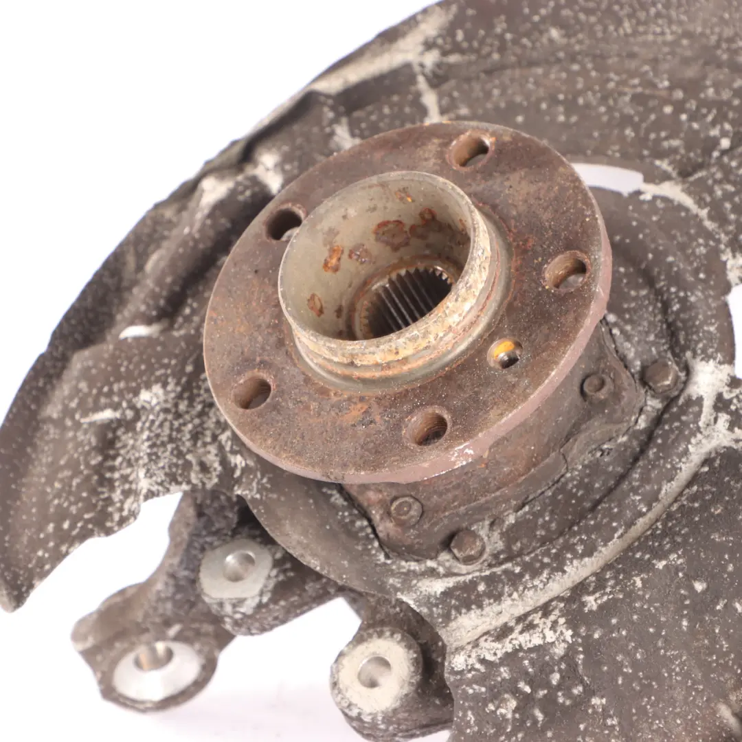 Carrier Rear Left N/S Axle Suspension Bearing to BMW F12 F13 Wheel with Part number 6796145 BMW F12 F13 Wheel Carrier Rear Left N/S Axle Suspension Bearing - SKU 6796145 - Part number 6796145