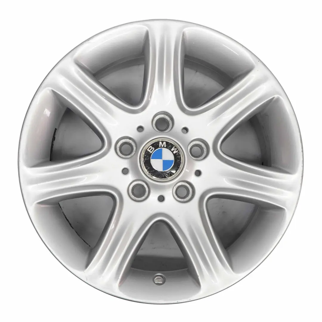 Wheel BMW F20 F21 F22 F23 Silver Alloy Rim Star Spoke 377 16" ET:40 7J - SKU 6796201-4 - Part number 6796201