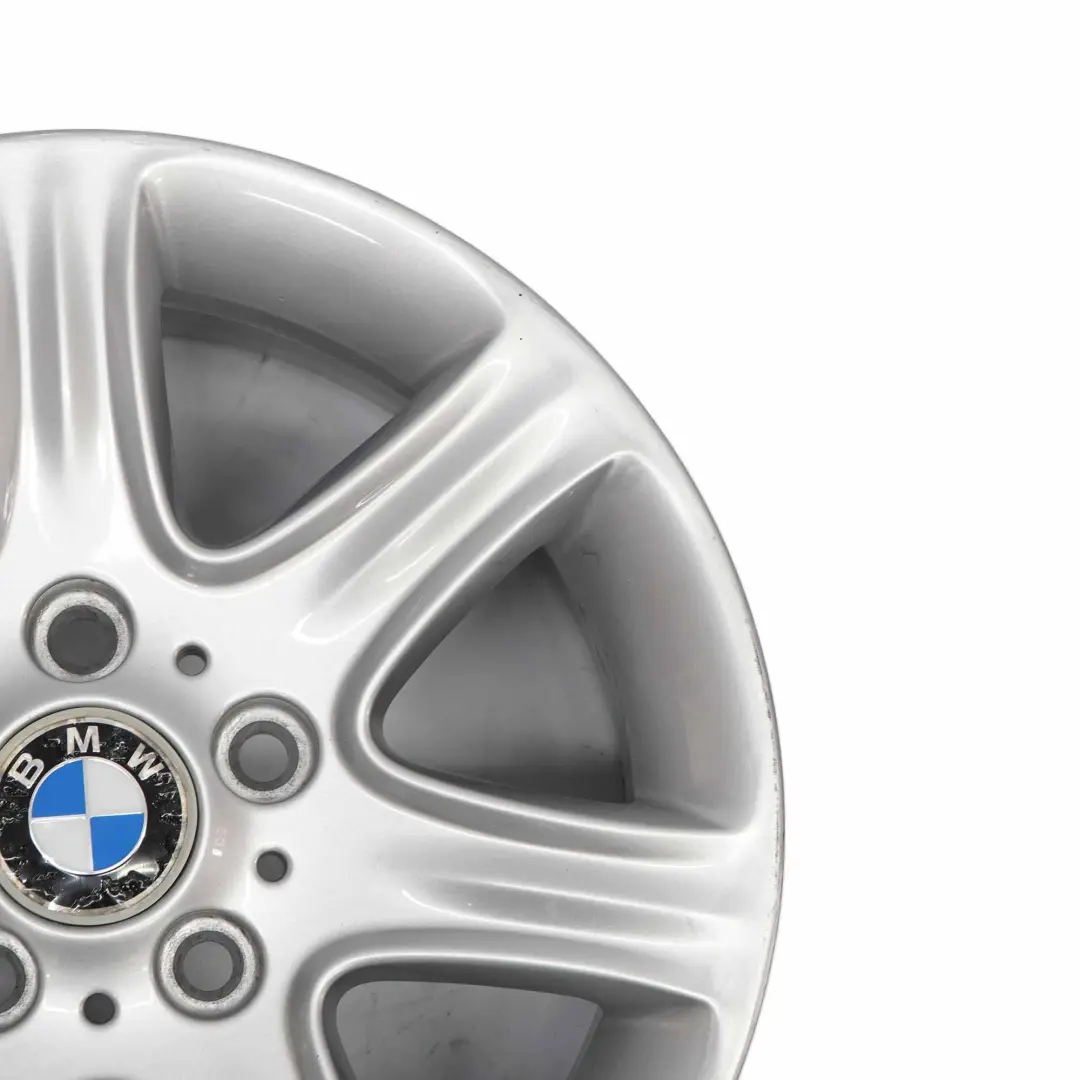 Wheel BMW F20 F21 F22 F23 Silver Alloy Rim Star Spoke 377 16" ET:40 7J - SKU 6796201-4 - Part number 6796201