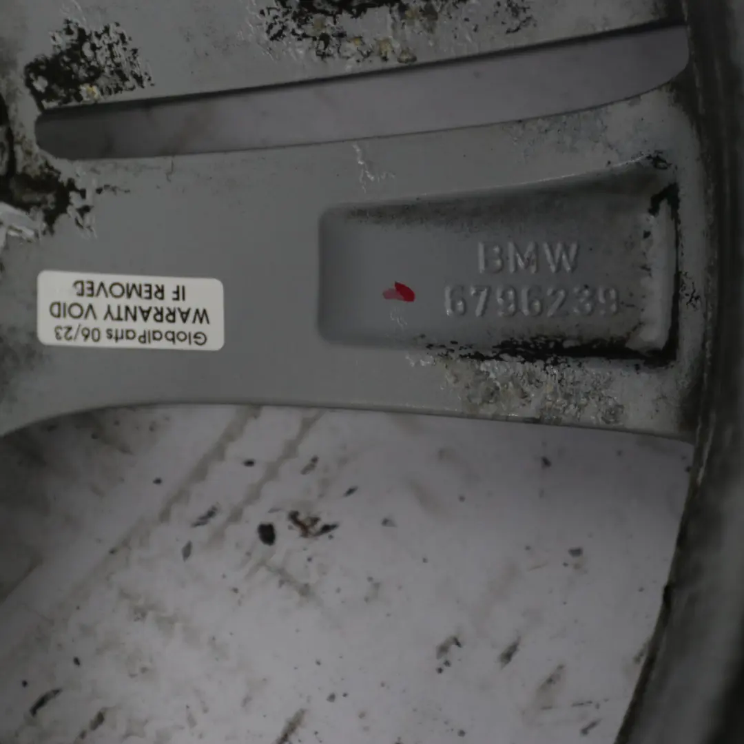 BMW F30 F31 F32 F33 Graue Felge 17" Doppelspeiche 392 7,5J ET:37 - SKU 6796239-3 - Teilenummer 6796239