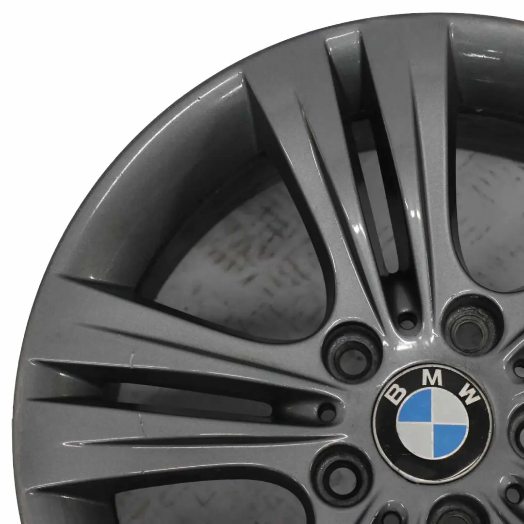 Grey Alloy Wheel Rim 17" Double Spoke 392 7,5J ET:37 to BMW F30 F31 F32 F33 with Part number 6796239 BMW F30 F31 F32 F33 Grey Alloy Wheel Rim 17" Double Spoke 392 7,5J ET:37 - SKU 6796239-5 - Part number 6796239