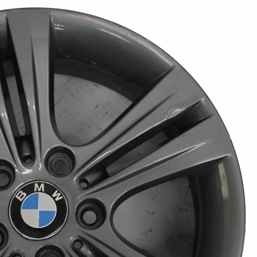 BMW F30 F31 F32 F33 Grey Alloy Wheel Rim 17" Double Spoke 392 7,5J ET:37 - SKU 6796239-5 - Part number 6796239