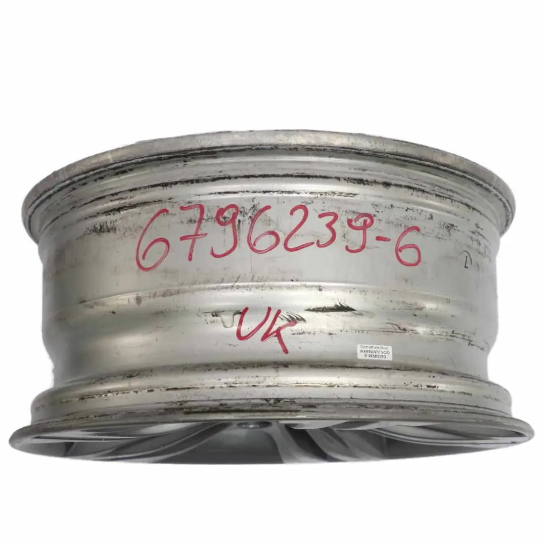 Grey Alloy Wheel Rim 17" Double Spoke 392 ET:37 7,5J to BMW F30 F31 F32 F33 with Part number 6796239 BMW F30 F31 F32 F33 Grey Alloy Wheel Rim 17" Double Spoke 392 ET:37 7,5J - SKU 6796239-6 - Part number 6796239