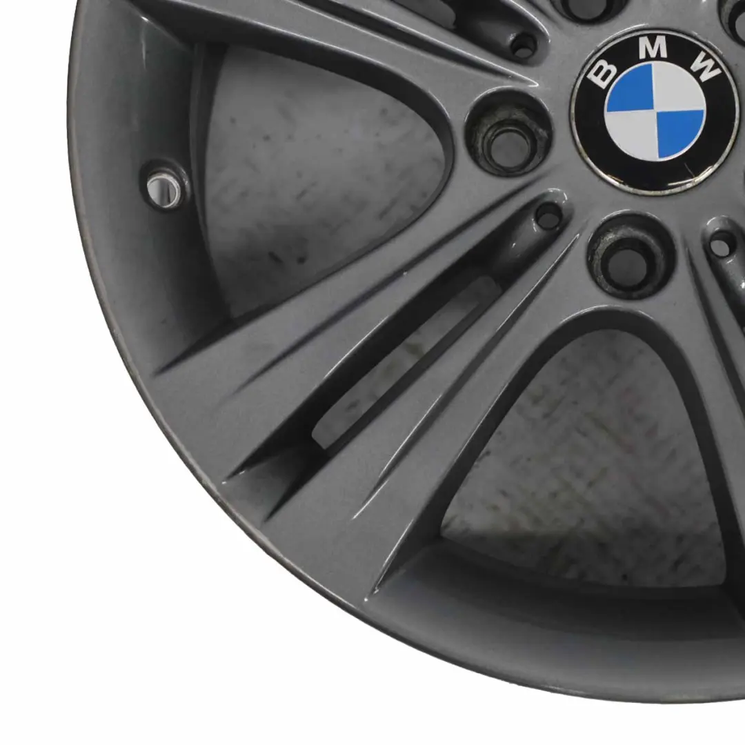 Grey Alloy Wheel Rim 17" Double Spoke 392 ET:37 7,5J to BMW F30 F31 F32 F33 with Part number 6796239 BMW F30 F31 F32 F33 Grey Alloy Wheel Rim 17" Double Spoke 392 ET:37 7,5J - SKU 6796239-6 - Part number 6796239
