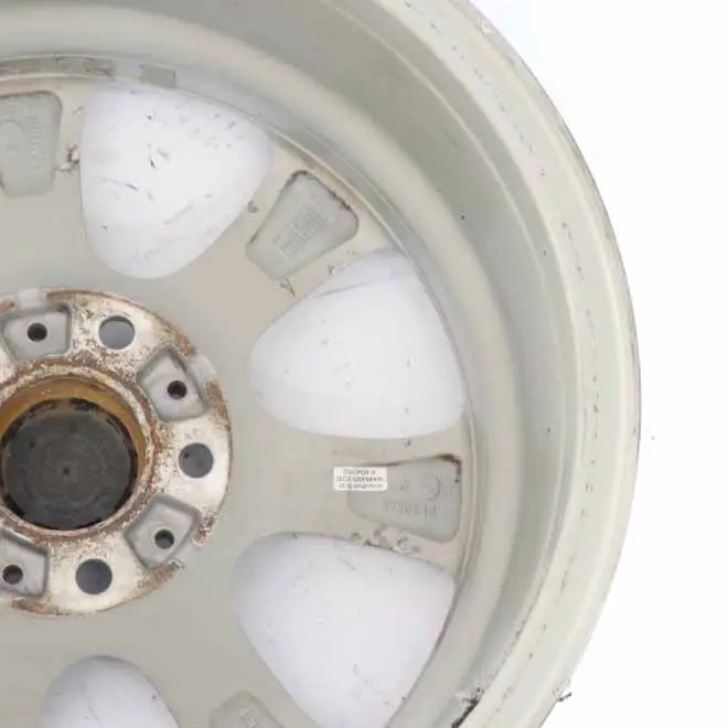 Silberne Leichtmetallfelge 17" 7,5J Sternspeiche 394 ET:34 für BMW F30 F31 mit Teilenummer 6796243 BMW F30 F31 Silberne Leichtmetallfelge 17" 7,5J Sternspeiche 394 ET:34 - SKU 6796243-1 - Teilenummer 6796243